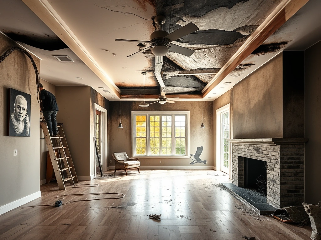 Fire And Smoke Damage Restoration